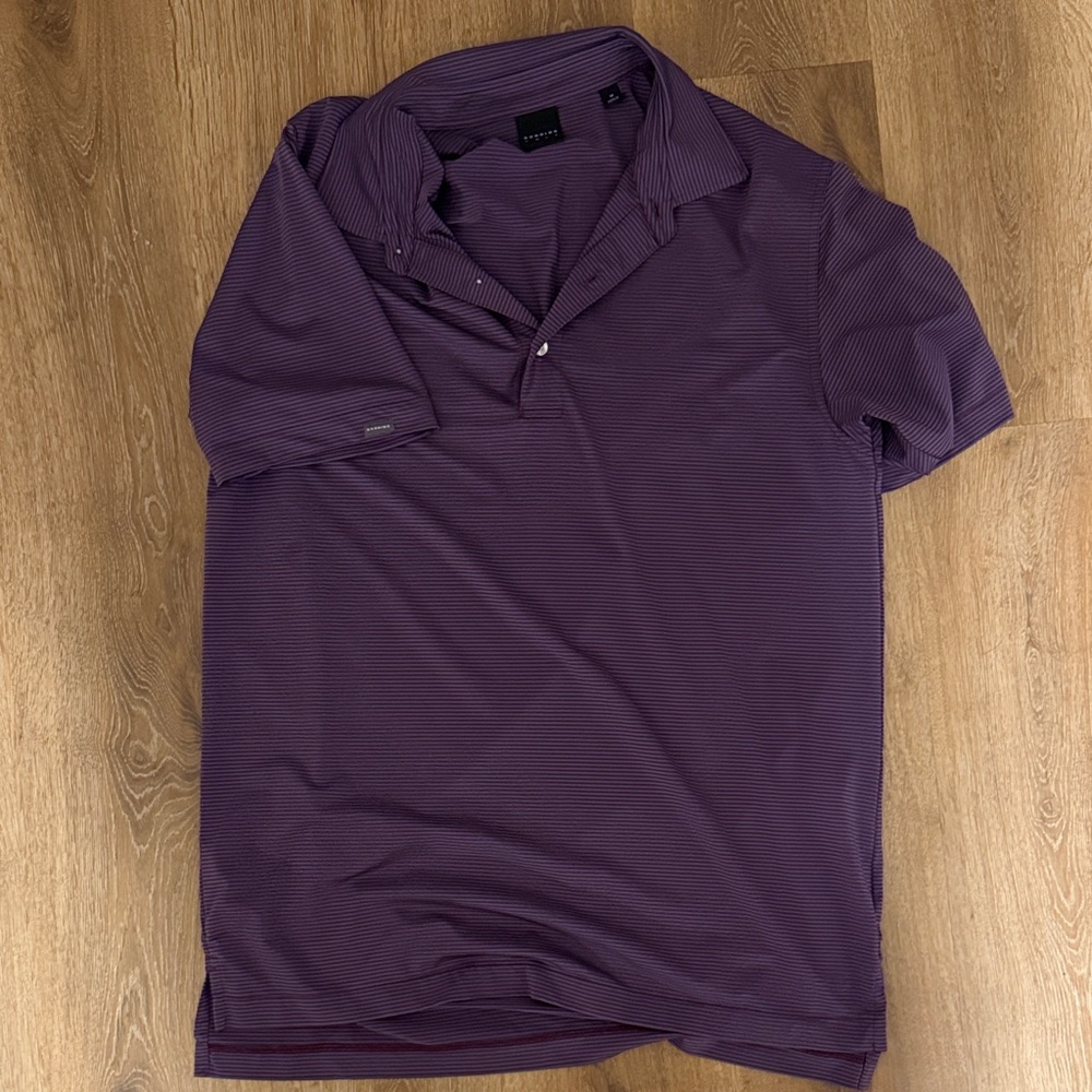 Dunning Golf Men's Purple Polo Shirt